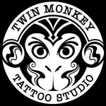 Twin Monkey Tattoo logo